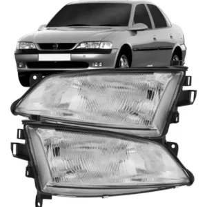 Par de faros delanteros Vectra 96 97 98 99 Cristal