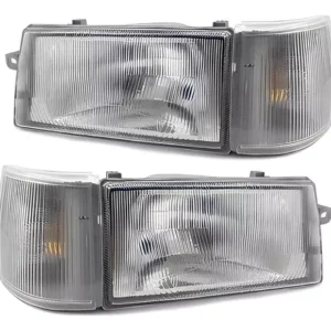 Par de faros delanteros Uno Fiorino Elba 91 92 94 95 96 97 98 99 00 01 04