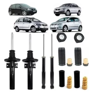 04 amortiguadores + 04 kits de parada Fox 2004 2005 2006 2007