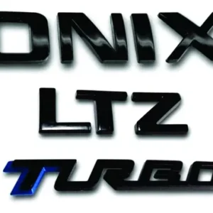 Onix Ltz Turbo Black Emblem 2021 Sobre 3 piezas