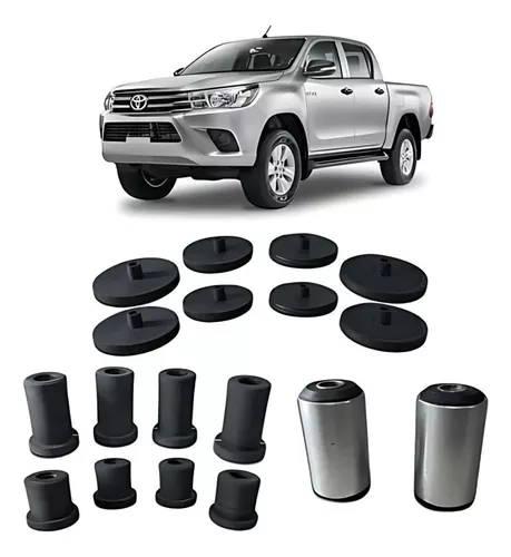 Kit Casquillos Viga Muelle Trasero/Antiruido Hilux Nuevo