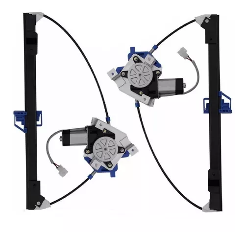 Par de Elevalunas Eléctricos Trasero + Motor Fiesta