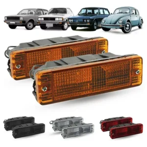 Par Intermitentes Delanteros Volkswagen Escarabajo Parachoques Mexicano