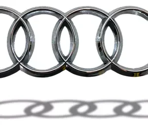 Logotipo del emblema delantero Parrilla cromada Audi A1 A3 A4 A5 S3 Q3 Q5