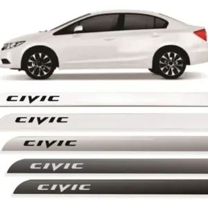 Kit 4 Moldura de Puerta Lateral Honda Civic Color Original 2011 A 2016