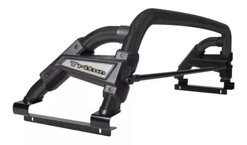 Barra antivuelcos L200 Tritón 2020 2021 2022 2023 2024 Max Negro - Imagem 4