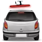 Luz Freno 20 Led Luz Freno Universal Gm Fiat Ford Vw 26cm