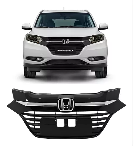 Rejilla Delantera Honda Hrv 2015 2016 2017 2018 Con Emblema