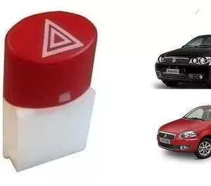 Fiat Fiorino 2011 a 2016 Botón de luz de emergencia