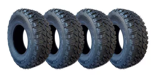 Kit 4 neumaticos 265/65/17 Remoldeadas Con Goma Vipal