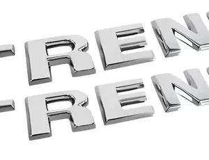 Kit 2 Emblemas Laterales Trend Vw Gol