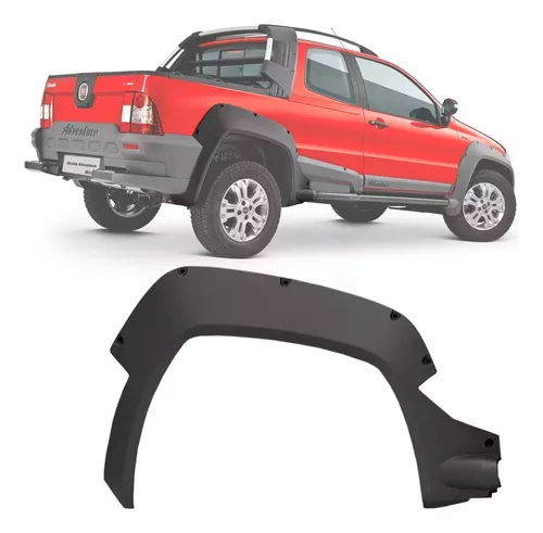 Moldura Guardabarros Trasero Derecho Fiat Strada Adventure 2010