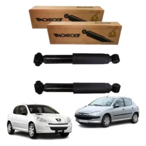 Par Amortiguadores Traseros Peugeot 207 2011 2012 2013