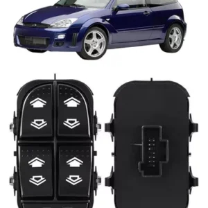 Pulsador elevalunas electrico cuádruple focus 2000 a 2008