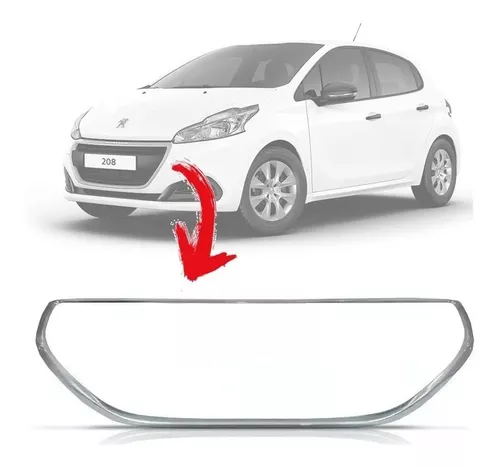 Molduras de parrilla cromadas Peugeot 208 2013 2014 2015