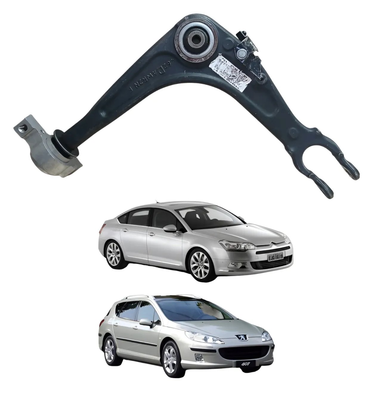 Bandeja Suspensión Delantera Derecha Peugeot 407 Sw C5 2009 Usada