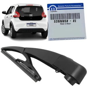 Brazo de limpiaparabrisas trasero + Escobilla de limpiaparabrisas original Fiat Mobi