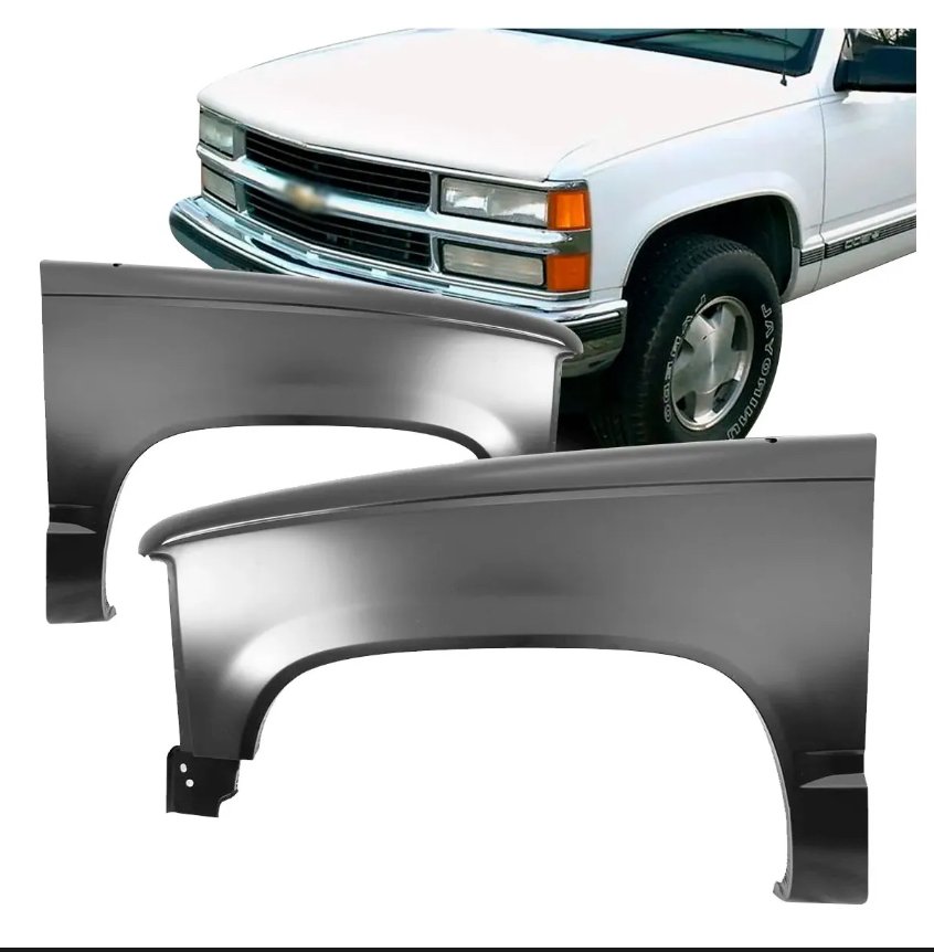 Par Guardabarros Delantero Silverado 1997 1998 1999 2000 2001