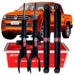 Kit 4 Amortiguadores Delanteros Traseros Amarok originales Kayaba 2010 al 2019 tdi