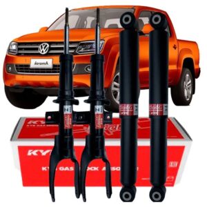 Kit 4 Amortiguadores Delanteros Traseros Amarok originales Kayaba 2010 al 2019 tdi
