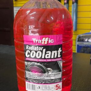 agua para radiador Roja amarilla verdece