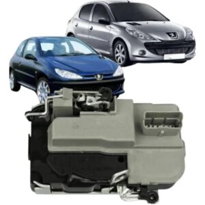 Cerradura de puerta eléctrica 206 207 delantera izquierda