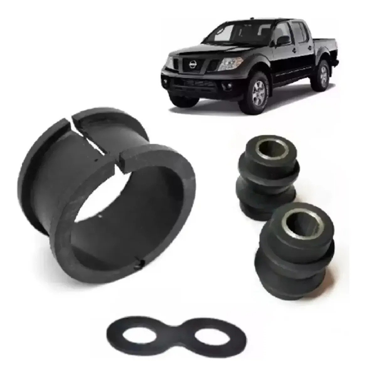 Kit de bujes de caja de dirección Nissan Frontier 2.5 2007/2013