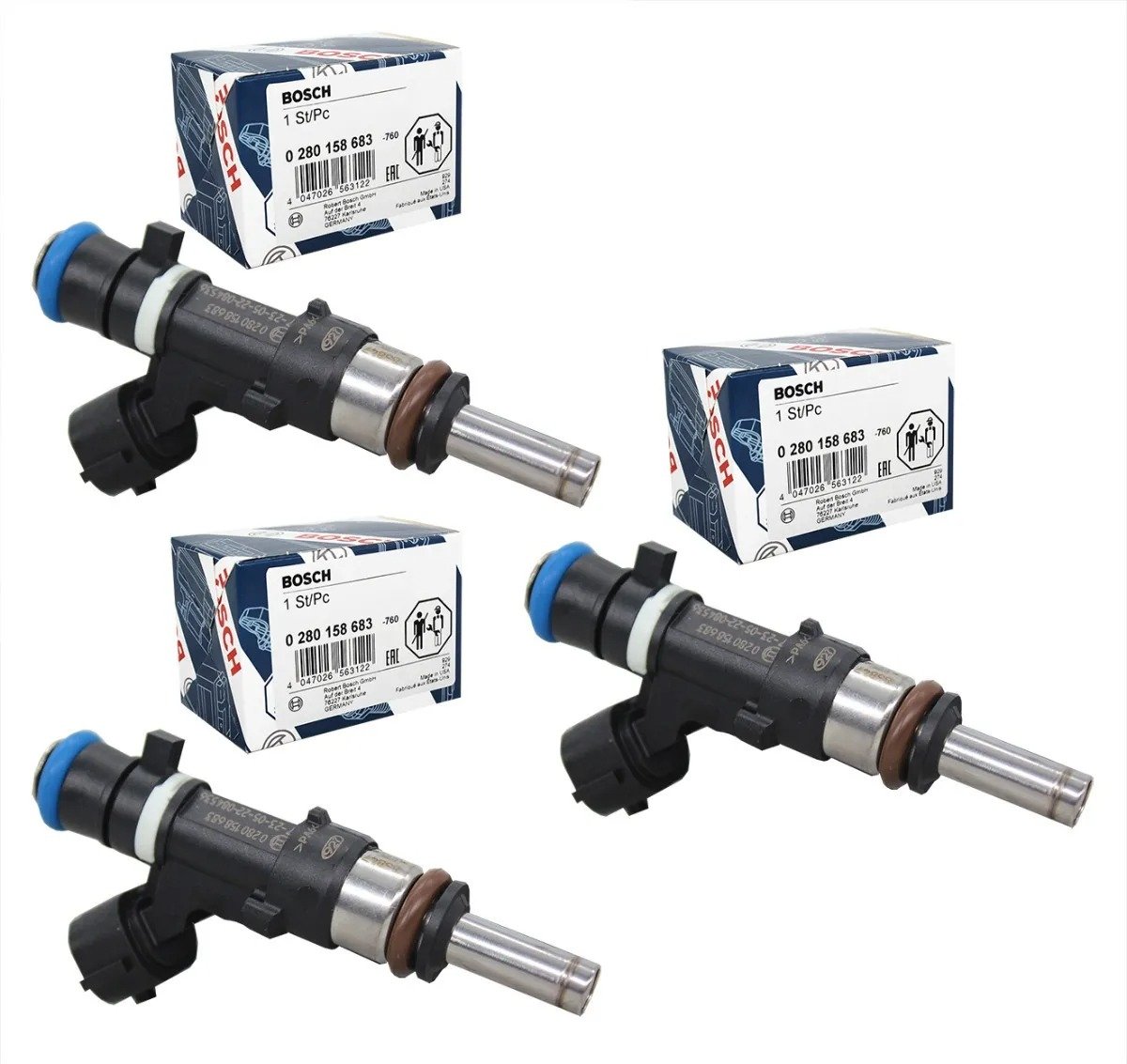 3 inyectores Bosch para Sandero Logan Kwid 1.0 Sce de 3 cilindros