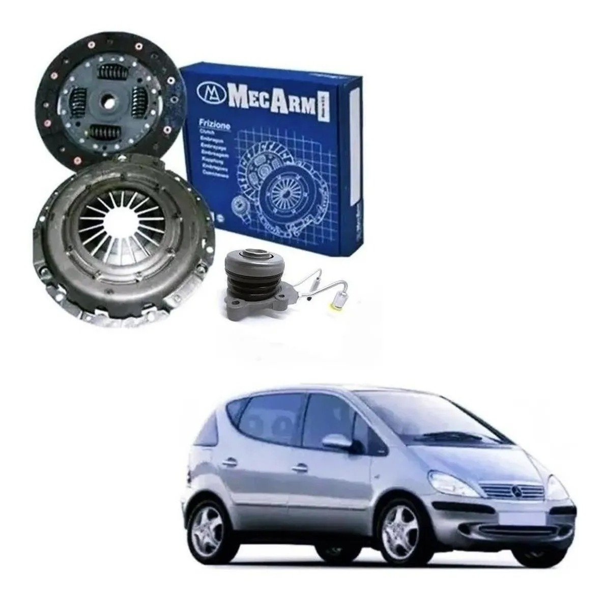 Kit de embrague con actuador de caja de cambios manual para Clase A 160 190