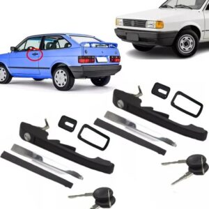Par de manijas exteriores de puerta para VW Gol Saveiro Parati G1
