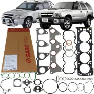 Juego de juntas superior de tapa de cilindro Sabo para Blazer S10 2.4 8v