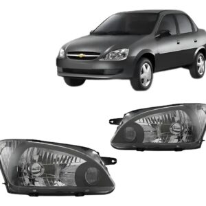 Par Farol Corsa Classic Máscara Negra 2011 2012 2013 14 2015