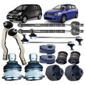 Puntero + mate + rótula + Gomas + Bieleta Nissan Tiida Livina