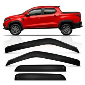 Juego deflector de lluvia  Strada 2021-2022 de 4 puertas