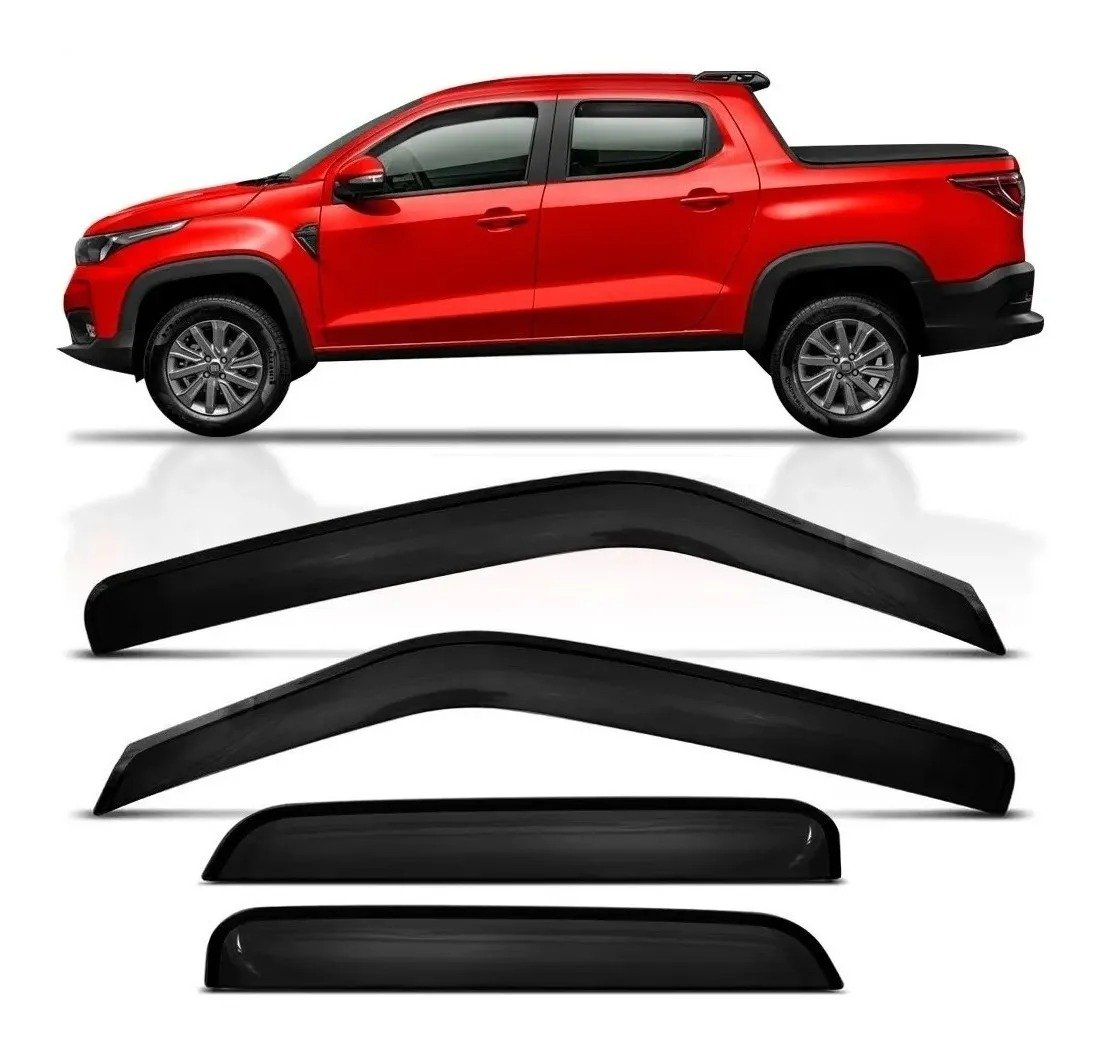 Juego deflector de lluvia Strada 2021-2022 de 4 puertas