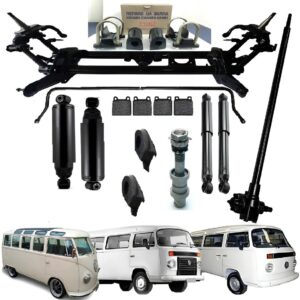 Suspensión Kombi completa + Caja + Kit 1967 a 2014