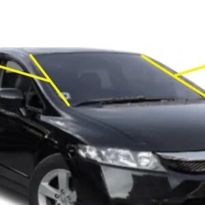 Molduras Laterales del Parabrisas – Honda Civic 2006 a 2012