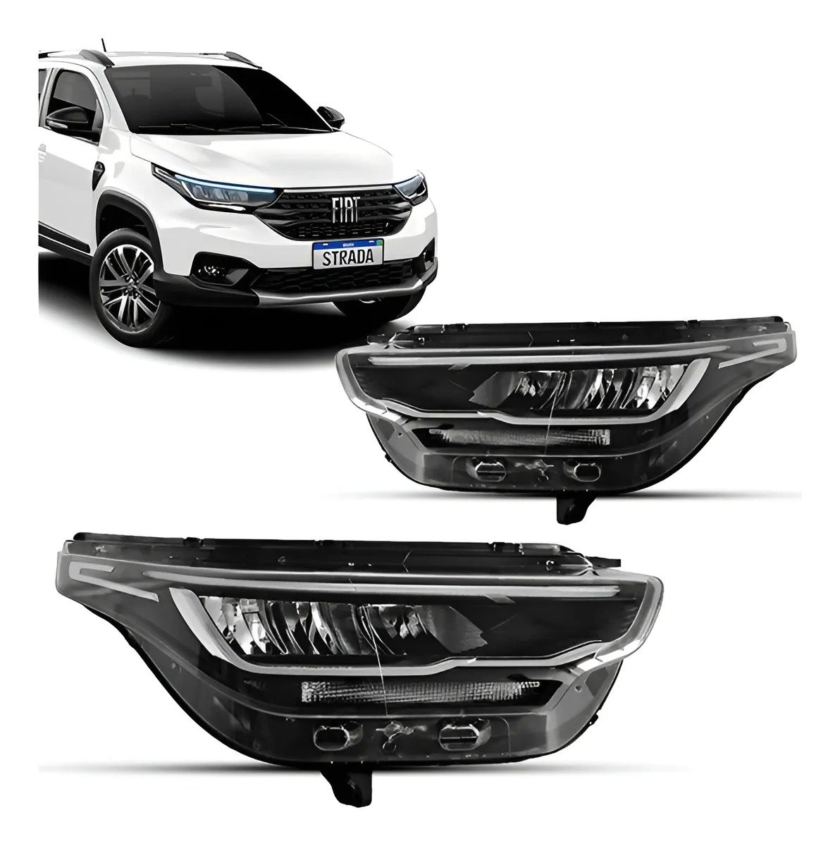 Farol delantero strada Full Led 2020, 2021, 2022, 2023 a 2025