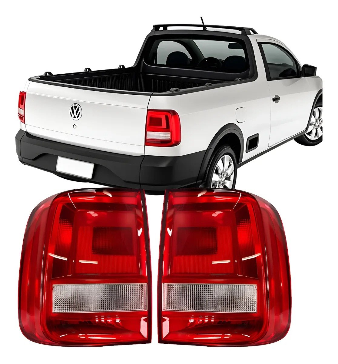 Farol Trasero Saveiro G7 Robust 2017 2018 2019 2020 2021 Rubí (Unidad)