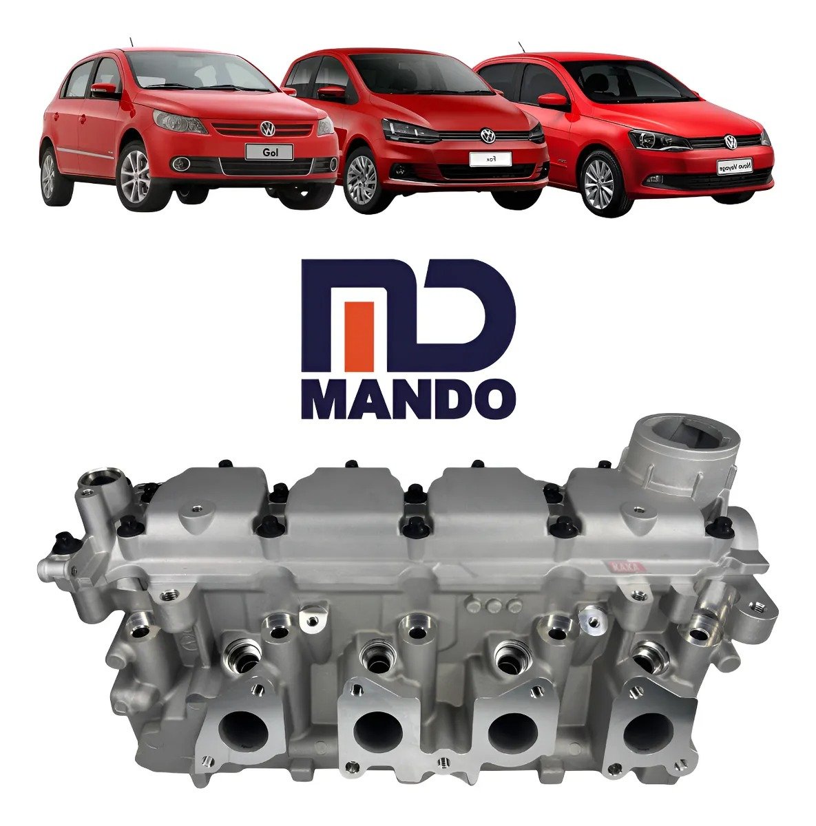 Tapa de cilindros Gol G4 G5 G6 Fox Voyage 1.0 8v Vht Ea111