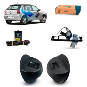 Kit Levantavidrios Eléctrico Saveiro 2008 G4 2 Portas