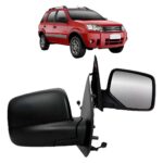Par Retrovisor Ecosport 2003 04 05 06 07 A 12 Eléctrico