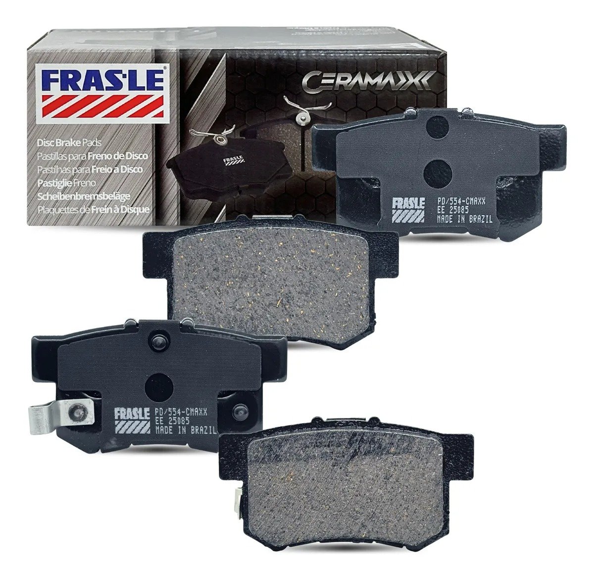 Pastillas de freno cerámicas traseras para Civic 2002-2016