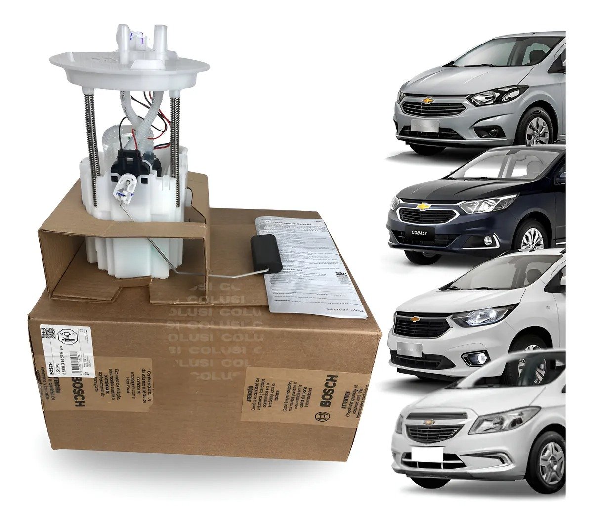 Bomba de combustible completa para Onix, Spin, Cobalt, Original Bosch