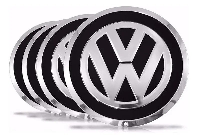 Juego Centro de ruedas VW Up emblema