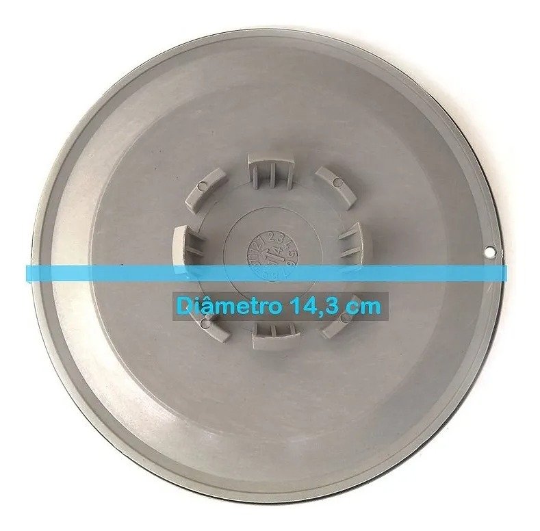 Juego Centro de ruedas VW Up emblema - Imagem 2