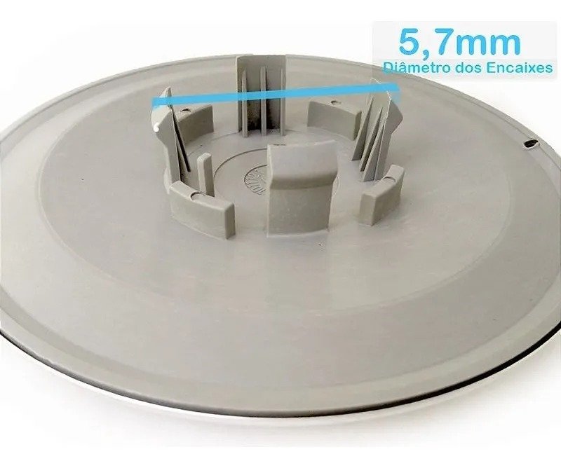 Juego Centro de ruedas VW Up emblema - Imagem 3