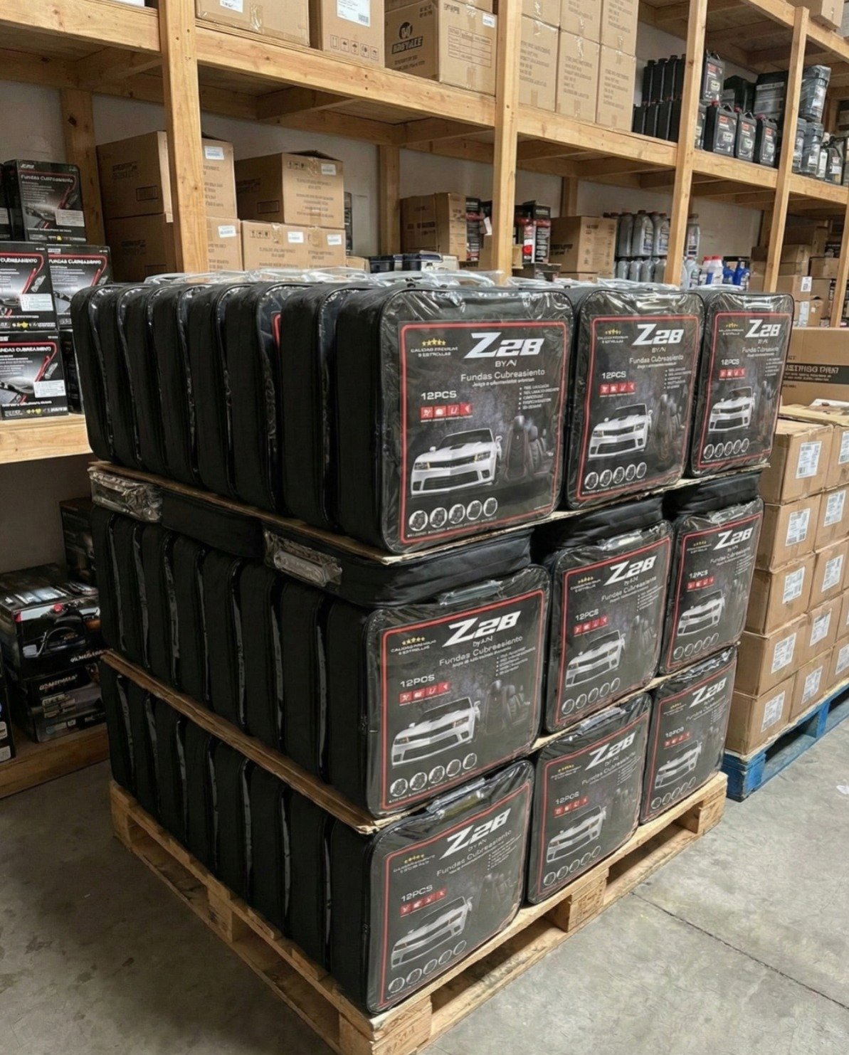 Fundas Cubreasiento Z28 AYN – Juego Universal Premium (12 Piezas) - Imagem 3