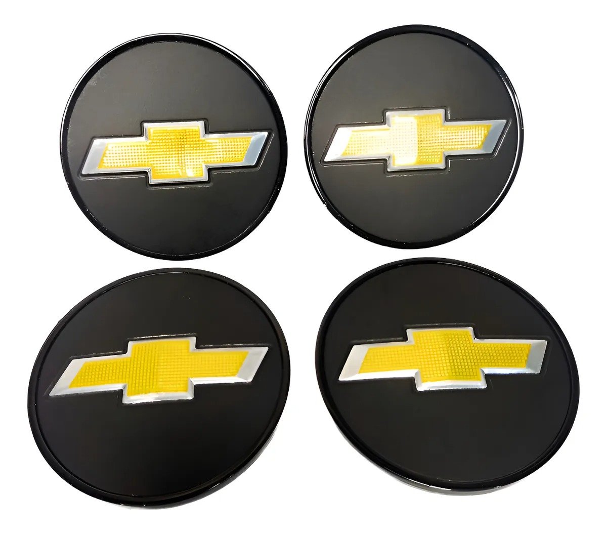 Juego Tapacubos Medio Centro Buje de Rueda Gm Vectra Spin Astra 58mm - Imagem 2