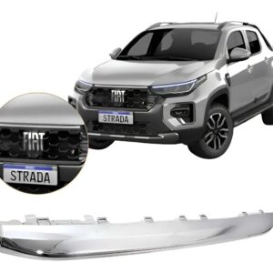 Moldura cromada Careta Delantera Fiat Nueva Strada 100260234